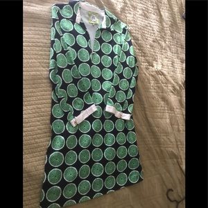 Elizabeth McKay Lime Dress